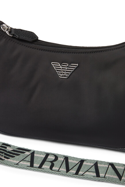 ASV Recycled Nylon Baguette Bag With Eagle Plaque